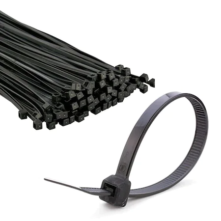 310 x 85 Siyah Kablo Bağı & Plastik Kelepçe & Cırt Kelepçe 100 Adet (Paket)